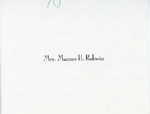 Henri Temianka Correspondence; (rabwin) by Marcella Rabwin