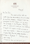 Henri Temianka Correspondence; (Ethel Bartlett) by Ethel Bartlett