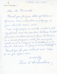 Henri Temianka Correspondence; (d'archambeau) by Pierre d'Archambeau