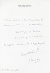 Henri Temianka Correspondence; (ellman)