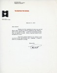 Henri Temianka Correspondence; (heston) by Charlton Heston