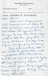 Henri Temianka Correspondence; (hutchins)