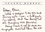 Henri Temianka Correspondence; (joanna barnes)