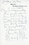 Henri Temianka Correspondence; (elgar) by Edward Elgar