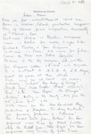 Henri Temianka Correspondence; (kaper)