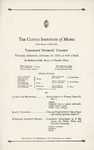 Henri Temianka (Concert Programs) by The Curtis Institute of Music