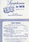 Henri Temianka (Concert Programs) by Los Angeles Philharmonic Orchestra