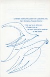 Henri Temianka (Concert Programs) by California Chamber Symphony Society