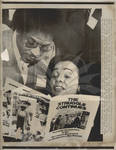 Coretta Scott King with Bernard Lee