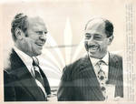 Ford and Egyptian President Anwar Sadat