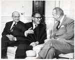 Henry Kissinger, Lyndon B. Johnson, and Walt W. Rostow