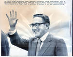Henry Kissinger Waving