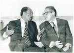 Henry Kissinger Speaking with President Anwar Sadat