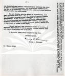 Copy of Letter from Henry Kissinger To William Fulbright, Page 2