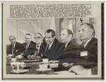 President Nixon Meets with Union Leaders