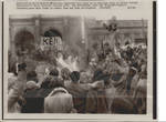 Antiwar Demonstrators Burn Flag at Nixon Inaugural
