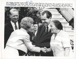 The Nixons Welcome Golda Meir