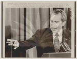 Nixon Holds Press Conference on Mideast Situation
