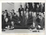 Nixon and Brezhnev Sign Agreements