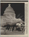 Nixon Arrives at Capitol on Helicopter