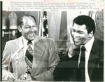 Mayor Tom Bradley and Muhammad Ali