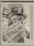 Newspaper Headline - "Nixon Starts Sea Blockade"