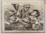 Wounded Cambodian Soldier by Toshio Sakai
